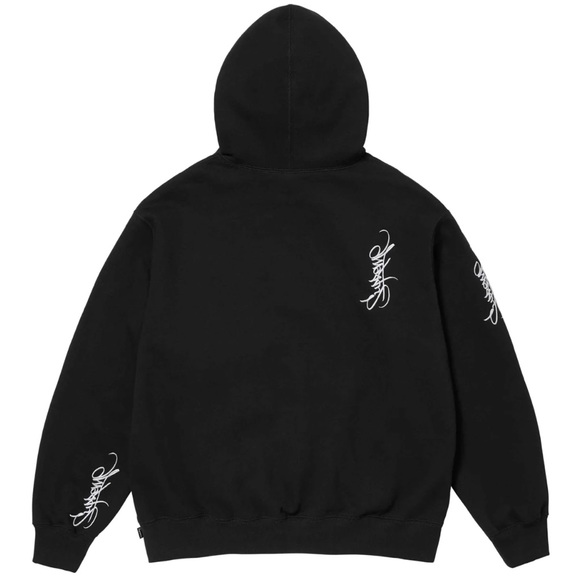 SUPREME BLACK TAG HOODED SWEATSHIRT - Picture 2 of 4